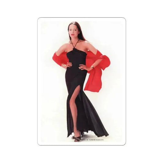 Barbara Carrera #123 (Vintage Female Icon) STICKER Vinyl Kiss-Cut Decal 2 Inch White - The Sticker Space