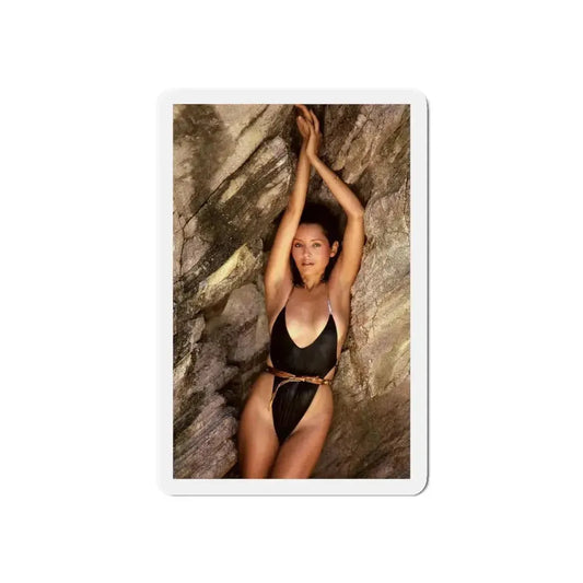 Barbara Carrera #81 (Vintage Female Icon) Refrigerator Magnet 6 Inch Die-Cut - The Sticker Space