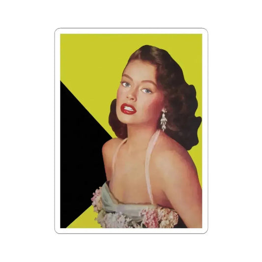 Barbara Darrow #11 (Vintage Female Icon) STICKER Vinyl Kiss-Cut Decal 2 Inch White - The Sticker Space