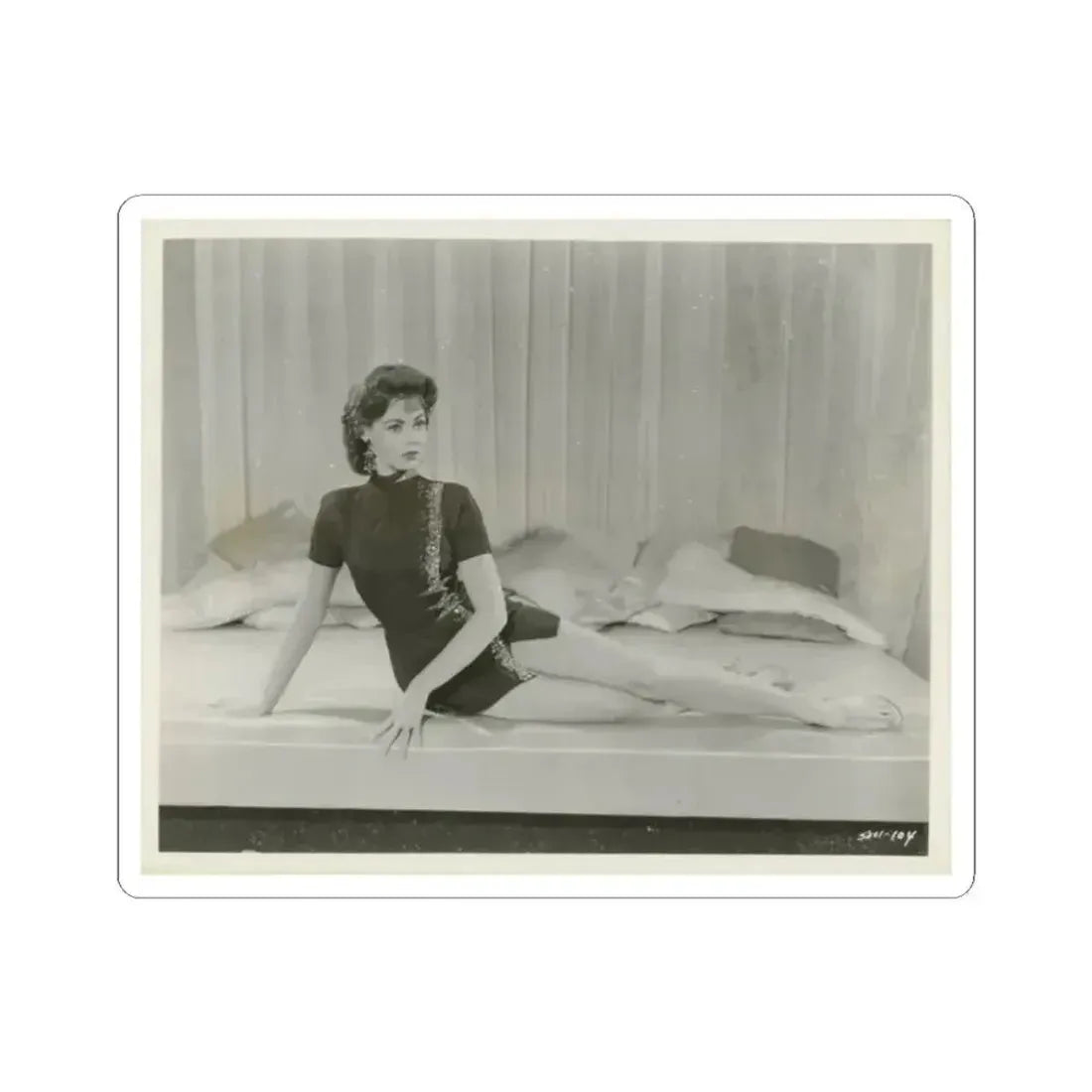 Barbara Darrow #41 (Vintage Female Icon) STICKER Vinyl Kiss-Cut Decal 2 Inch White - The Sticker Space