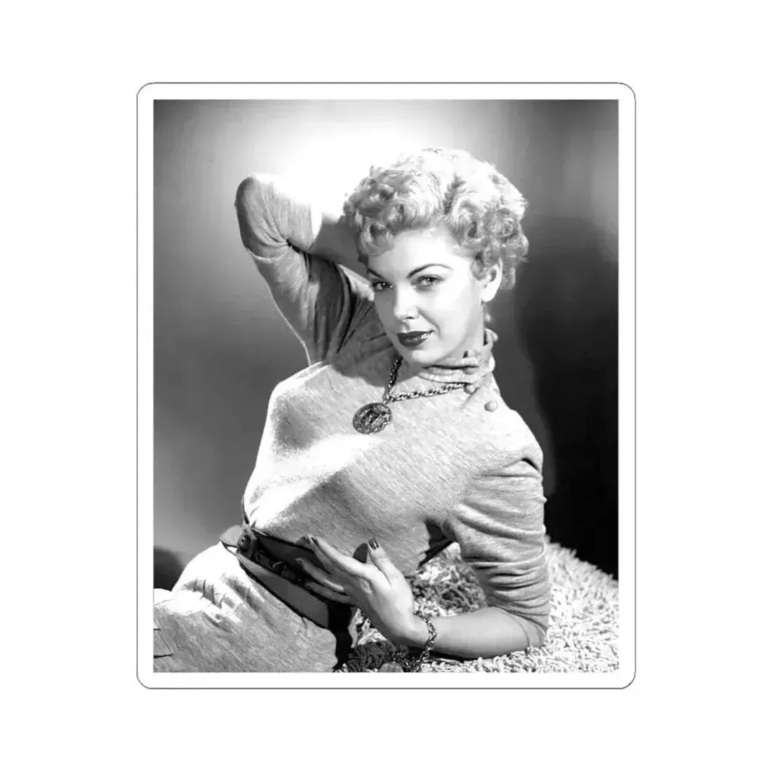 Barbara Nichols #464 (Vintage Female Icon) STICKER Vinyl Kiss-Cut Decal 4 Inch White - The Sticker Space