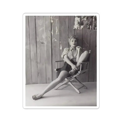 Barbara Nichols #516 (Vintage Female Icon) STICKER Vinyl Kiss-Cut Decal 2 Inch White - The Sticker Space