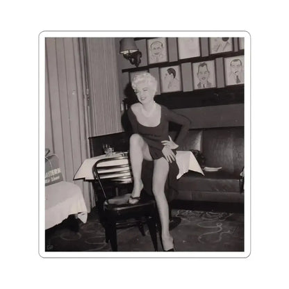 Barbara Nichols #541 (Vintage Female Icon) STICKER Vinyl Kiss-Cut Decal 3 Inch White - The Sticker Space