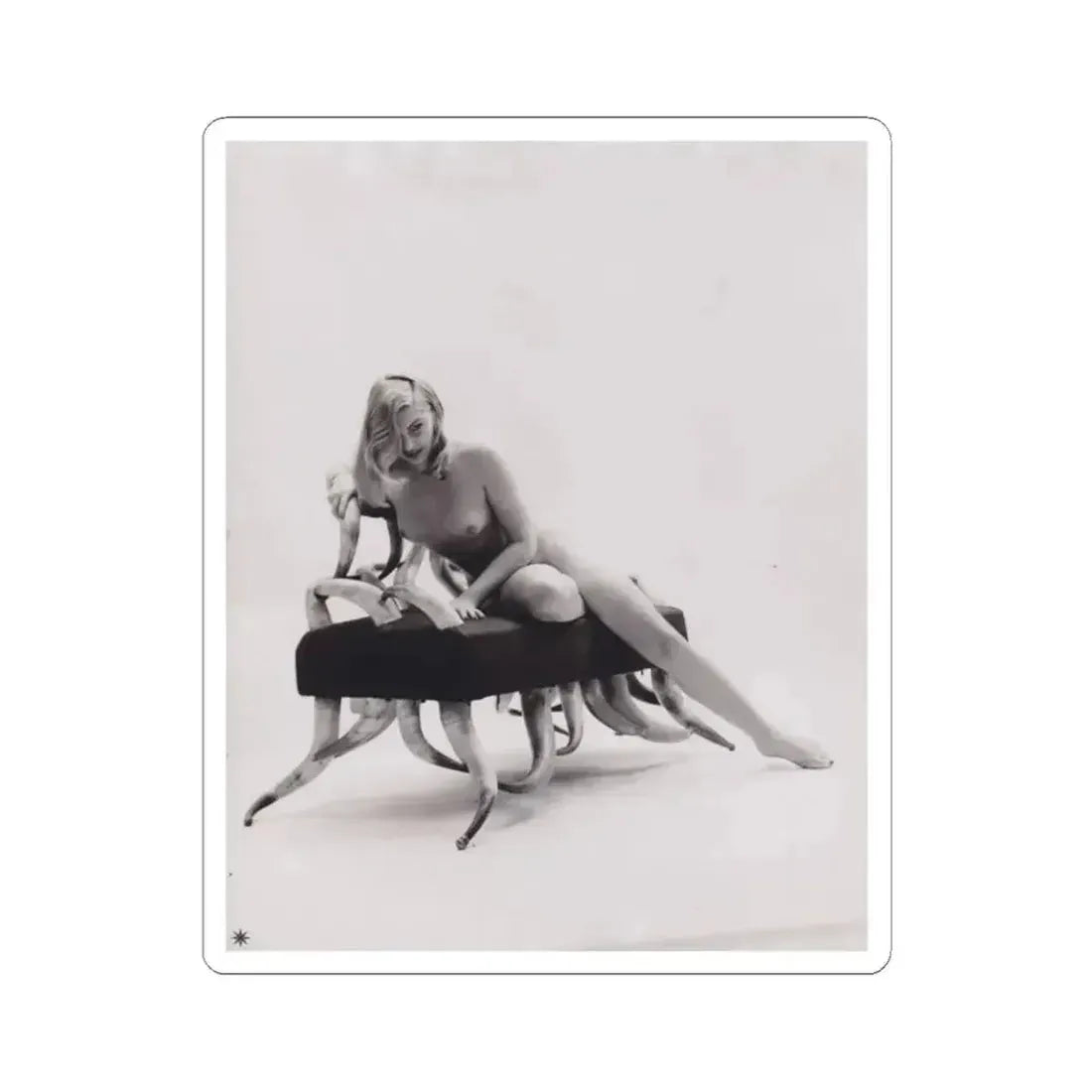 Barbara Nichols #543 (Vintage Female Icon) STICKER Vinyl Kiss-Cut Decal 2 Inch White - The Sticker Space