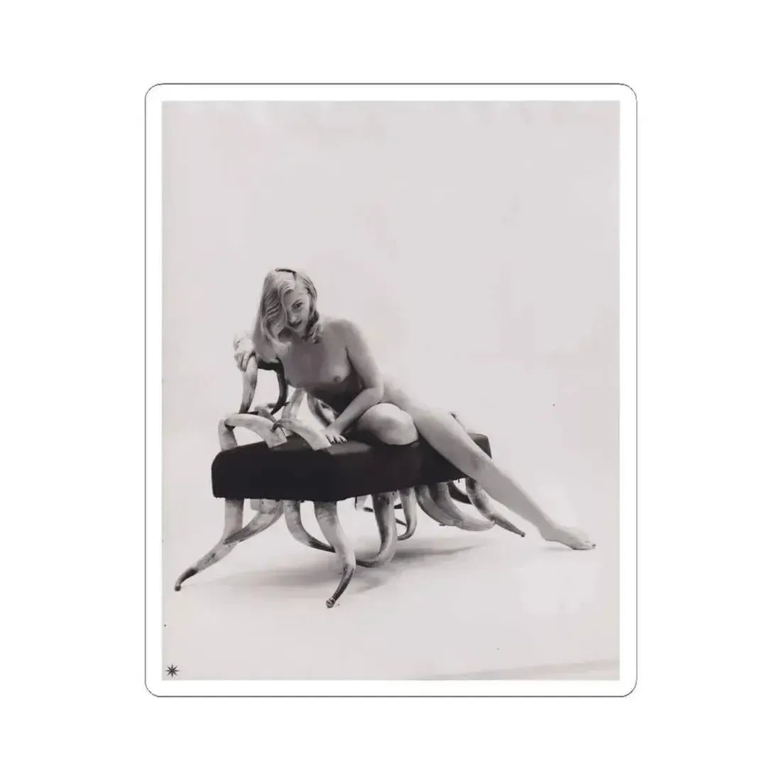 Barbara Nichols #543 (Vintage Female Icon) STICKER Vinyl Kiss-Cut Decal 6 Inch White - The Sticker Space