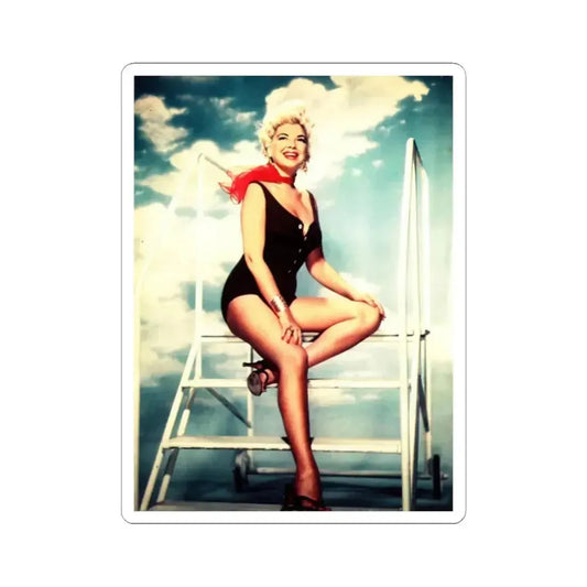 Barbara Nichols #571 (Vintage Female Icon) STICKER Vinyl Kiss-Cut Decal 2 Inch White - The Sticker Space