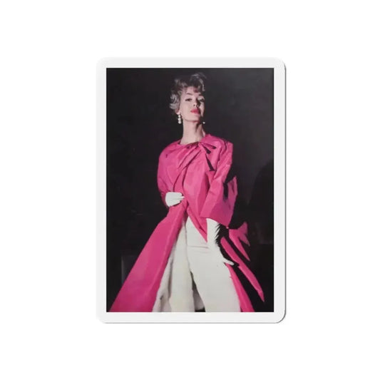 Barbara Rush #221 (Vintage Female Icon) Refrigerator Magnet 6 Inch Die-Cut - The Sticker Space