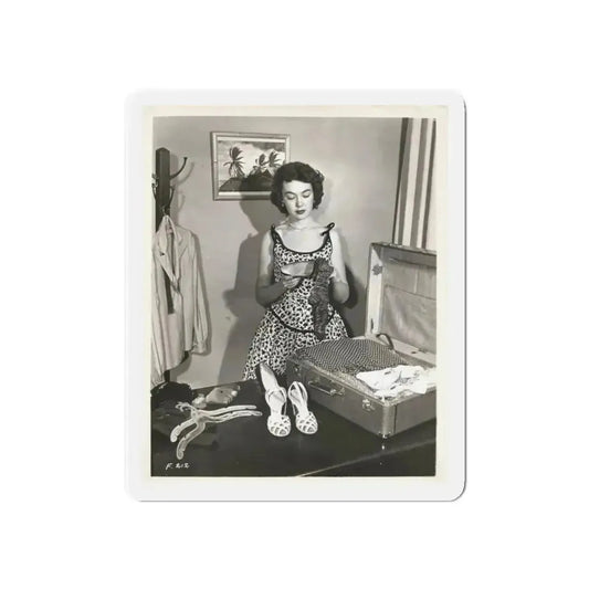 Barbara Rush #243 (Vintage Female Icon) Refrigerator Magnet 6 Inch Die-Cut - The Sticker Space