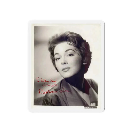 Barbara Rush #246 (Vintage Female Icon) Refrigerator Magnet 6 Inch Die-Cut - The Sticker Space