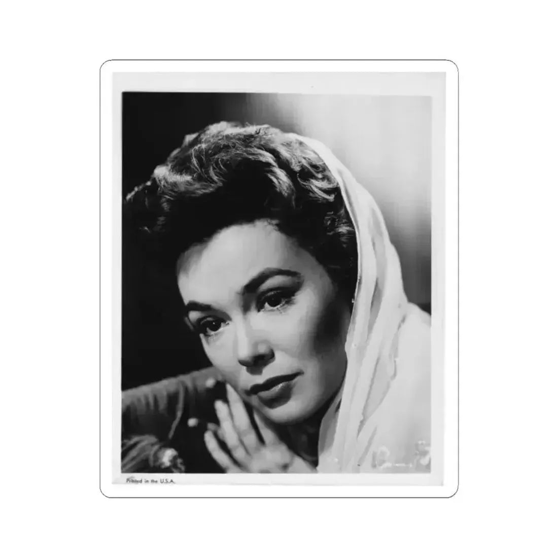 Barbara Rush #85 (Vintage Female Icon) STICKER Vinyl Kiss-Cut Decal 2 Inch White - The Sticker Space