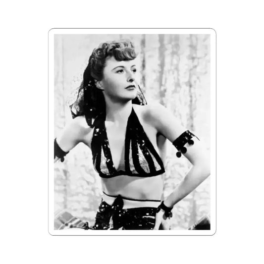 Barbara Stanwyck #158 (Vintage Female Icon) STICKER Vinyl Kiss-Cut Decal 2 Inch White - The Sticker Space