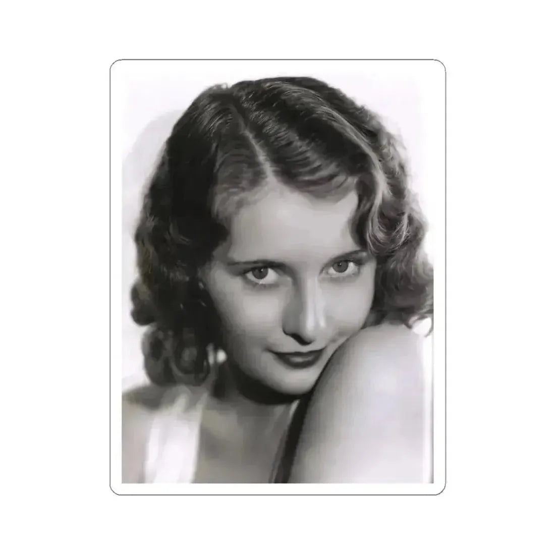 Barbara Stanwyck #179 (Vintage Female Icon) STICKER Vinyl Kiss-Cut Decal 4 Inch White - The Sticker Space