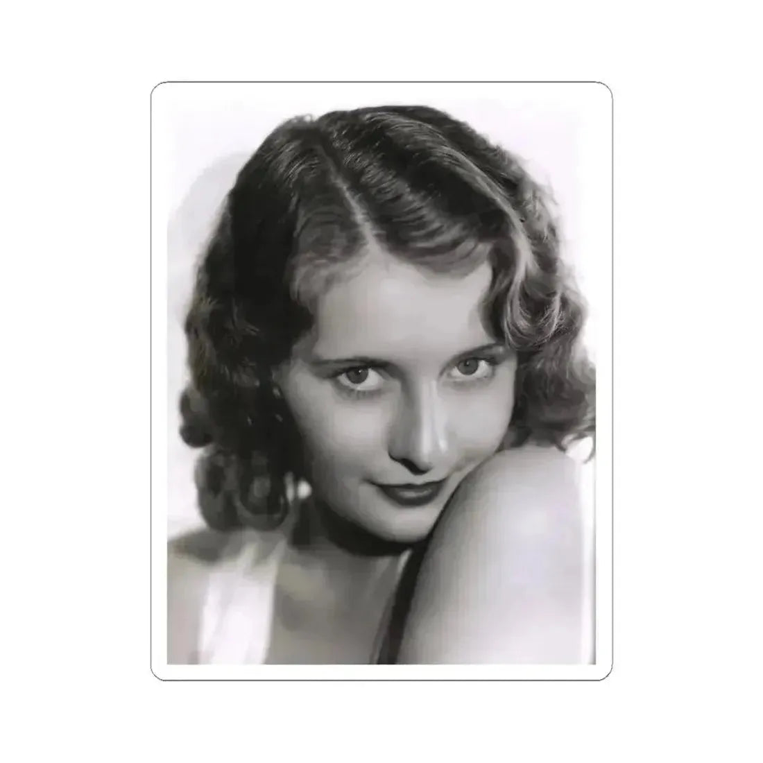 Barbara Stanwyck #179 (Vintage Female Icon) STICKER Vinyl Kiss-Cut Decal 6 Inch White - The Sticker Space