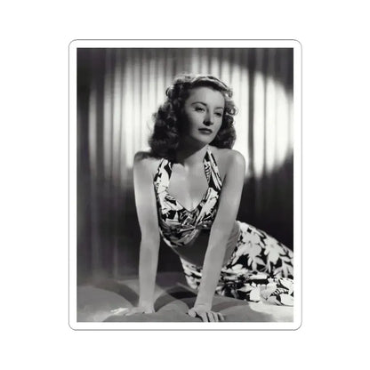 Barbara Stanwyck #193 (Vintage Female Icon) STICKER Vinyl Kiss-Cut Decal 6 Inch White - The Sticker Space