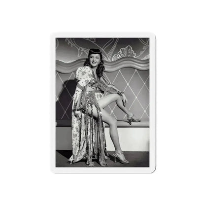 Barbara Stanwyck #195 (Vintage Female Icon) Refrigerator Magnet 4 Inch Die-Cut - The Sticker Space