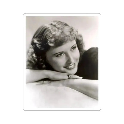 Barbara Stanwyck #32 (Vintage Female Icon) STICKER Vinyl Kiss-Cut Decal 6 Inch White - The Sticker Space