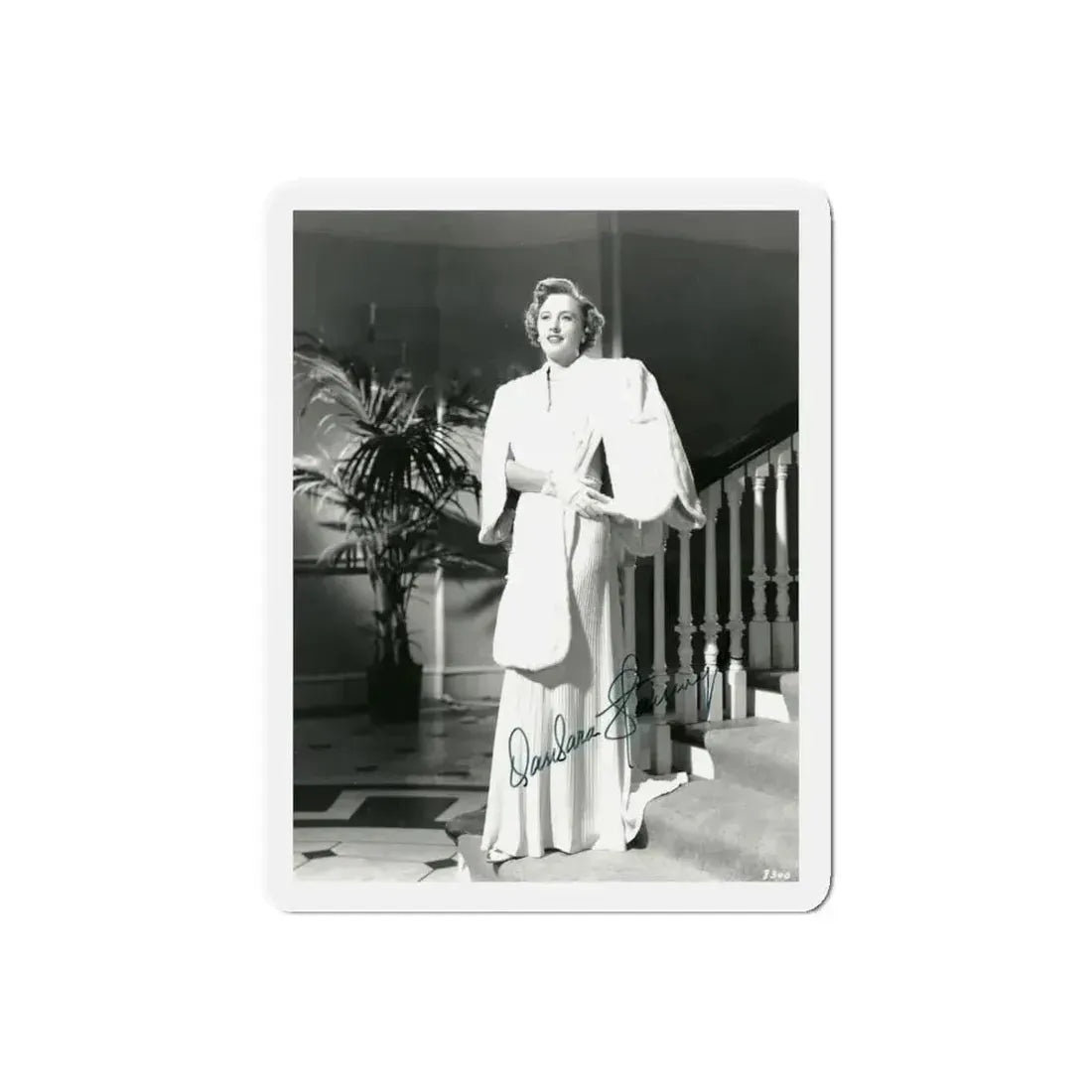 Barbara Stanwyck #48 (Vintage Female Icon) Refrigerator Magnet 6 Inch Die-Cut - The Sticker Space