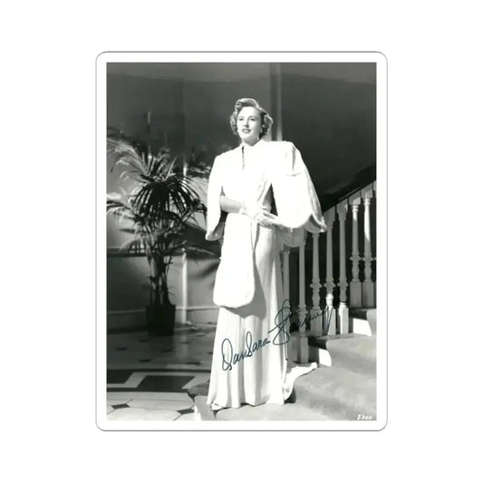 Barbara Stanwyck #48 (Vintage Female Icon) STICKER Vinyl Kiss-Cut Decal 2 Inch White - The Sticker Space