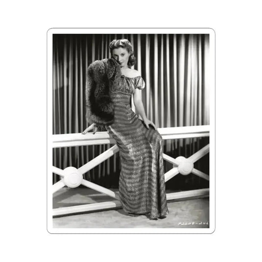Barbara Stanwyck #65 (Vintage Female Icon) STICKER Vinyl Kiss-Cut Decal 2 Inch White - The Sticker Space