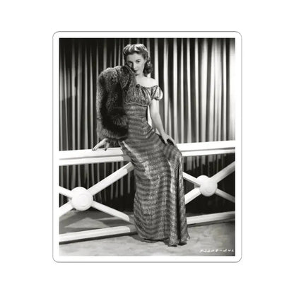 Barbara Stanwyck #65 (Vintage Female Icon) STICKER Vinyl Kiss-Cut Decal 3 Inch White - The Sticker Space