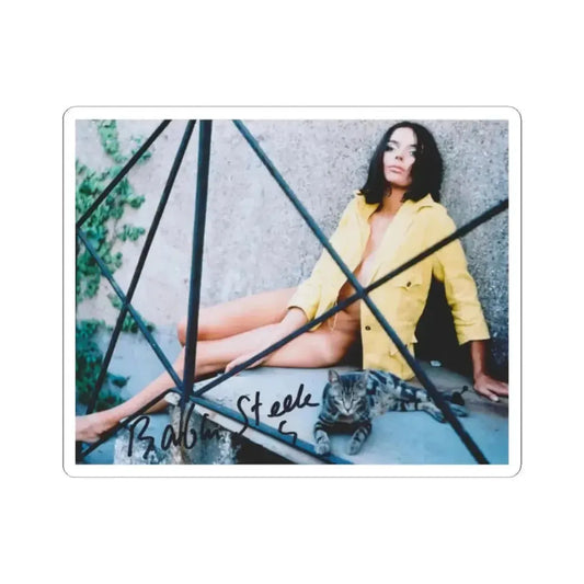 Barbara Steele #17 (Vintage Female Icon) STICKER Vinyl Kiss-Cut Decal 2 Inch White - The Sticker Space