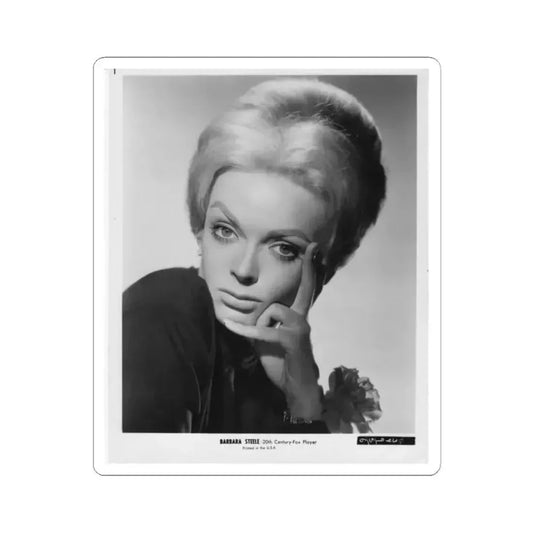 Barbara Steele #31 (Vintage Female Icon) STICKER Vinyl Kiss-Cut Decal 2 Inch White - The Sticker Space