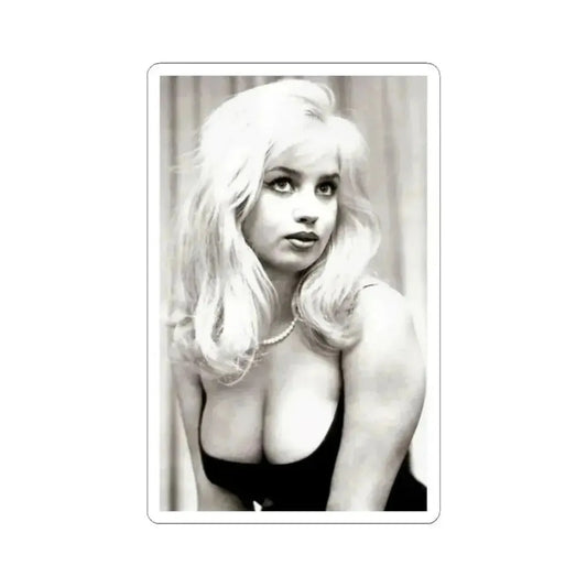 Barbara Valentin #01 (Vintage Female Icon) STICKER Vinyl Kiss-Cut Decal 2 Inch White - The Sticker Space