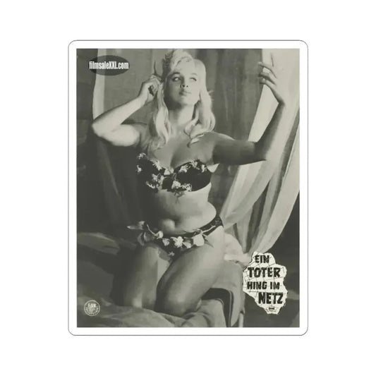 Barbara Valentin #05 (Vintage Female Icon) STICKER Vinyl Kiss-Cut Decal 2 Inch White - The Sticker Space