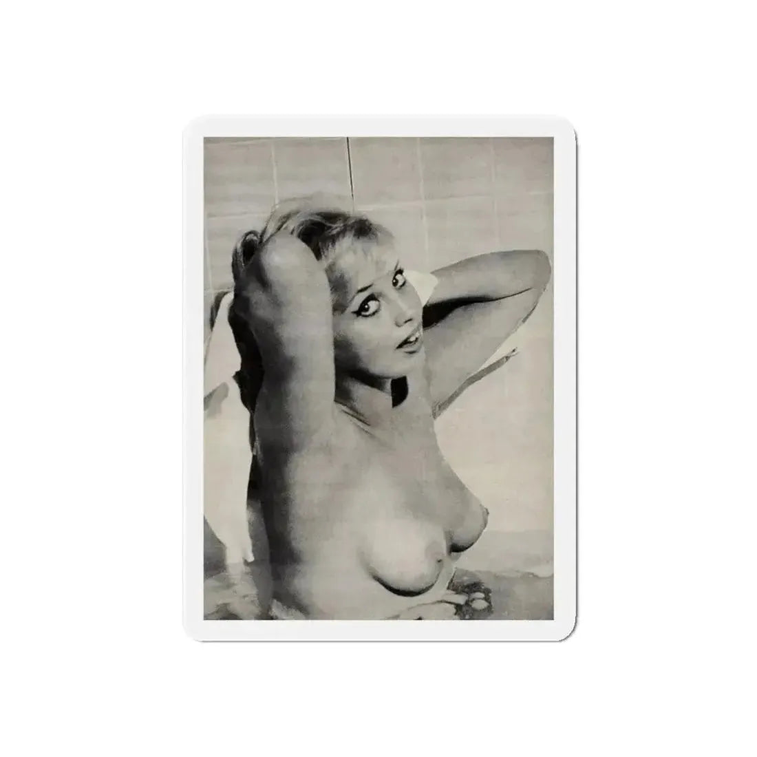 Barbara Valentin #09 - Topless (Vintage Female Icon) Refrigerator Magnet - The Sticker Space