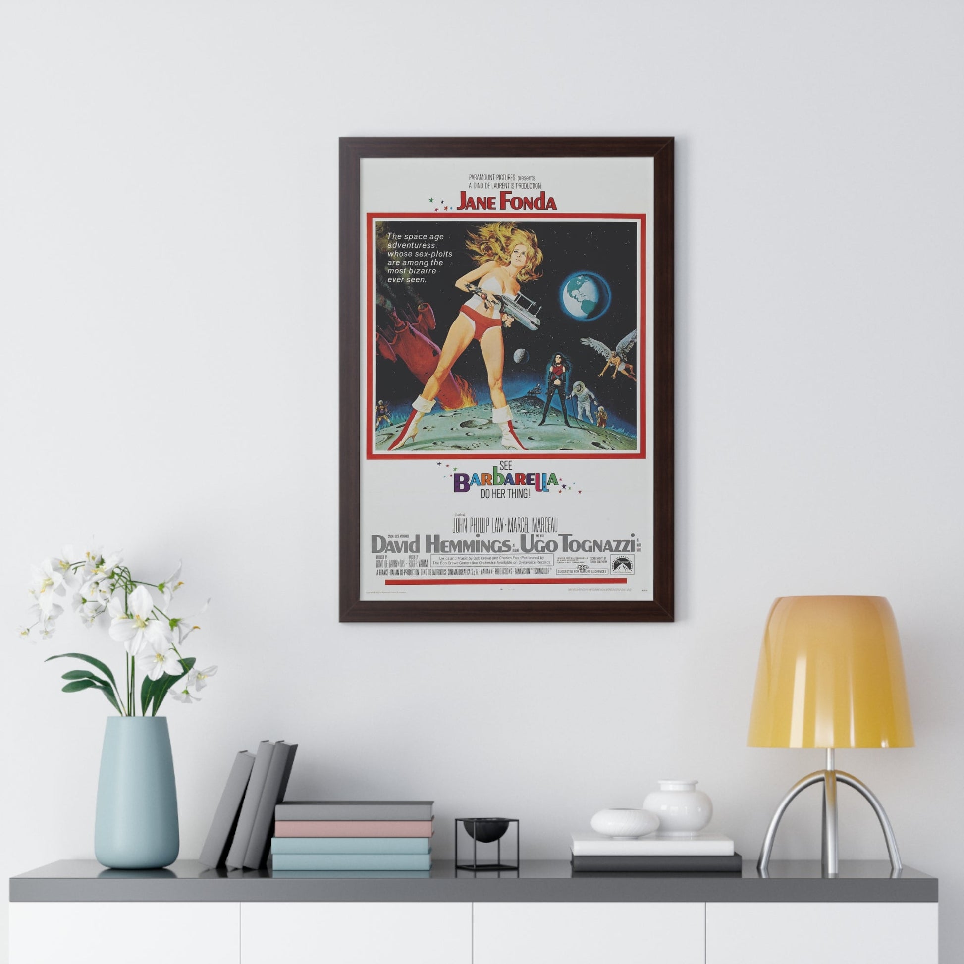 BARBARELLA 1968 - Framed Movie Poster-The Sticker Space