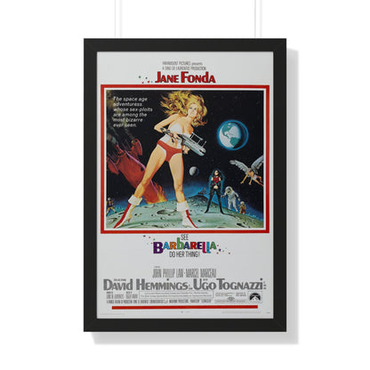 BARBARELLA 1968 - Framed Movie Poster-20" x 30"-The Sticker Space