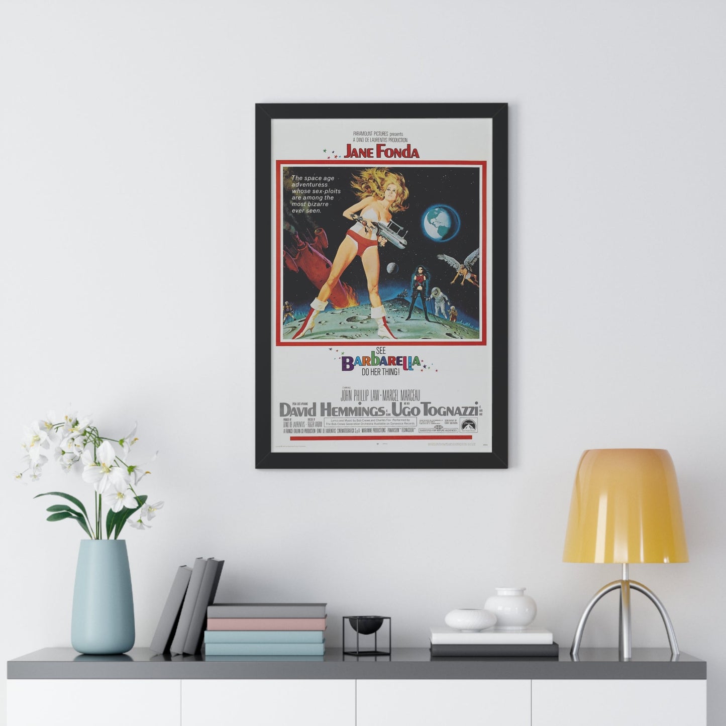 BARBARELLA 1968 - Framed Movie Poster-The Sticker Space