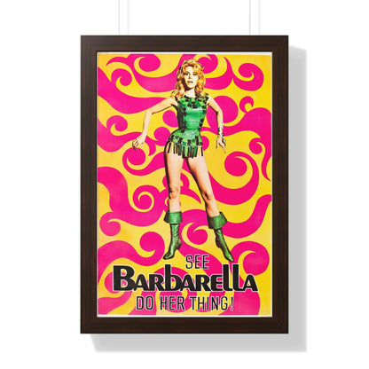 BARBARELLA (2) 1968 - Framed Movie Poster-16″ x 24″-The Sticker Space