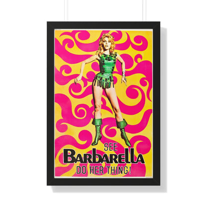 BARBARELLA (2) 1968 - Framed Movie Poster-20" x 30"-The Sticker Space