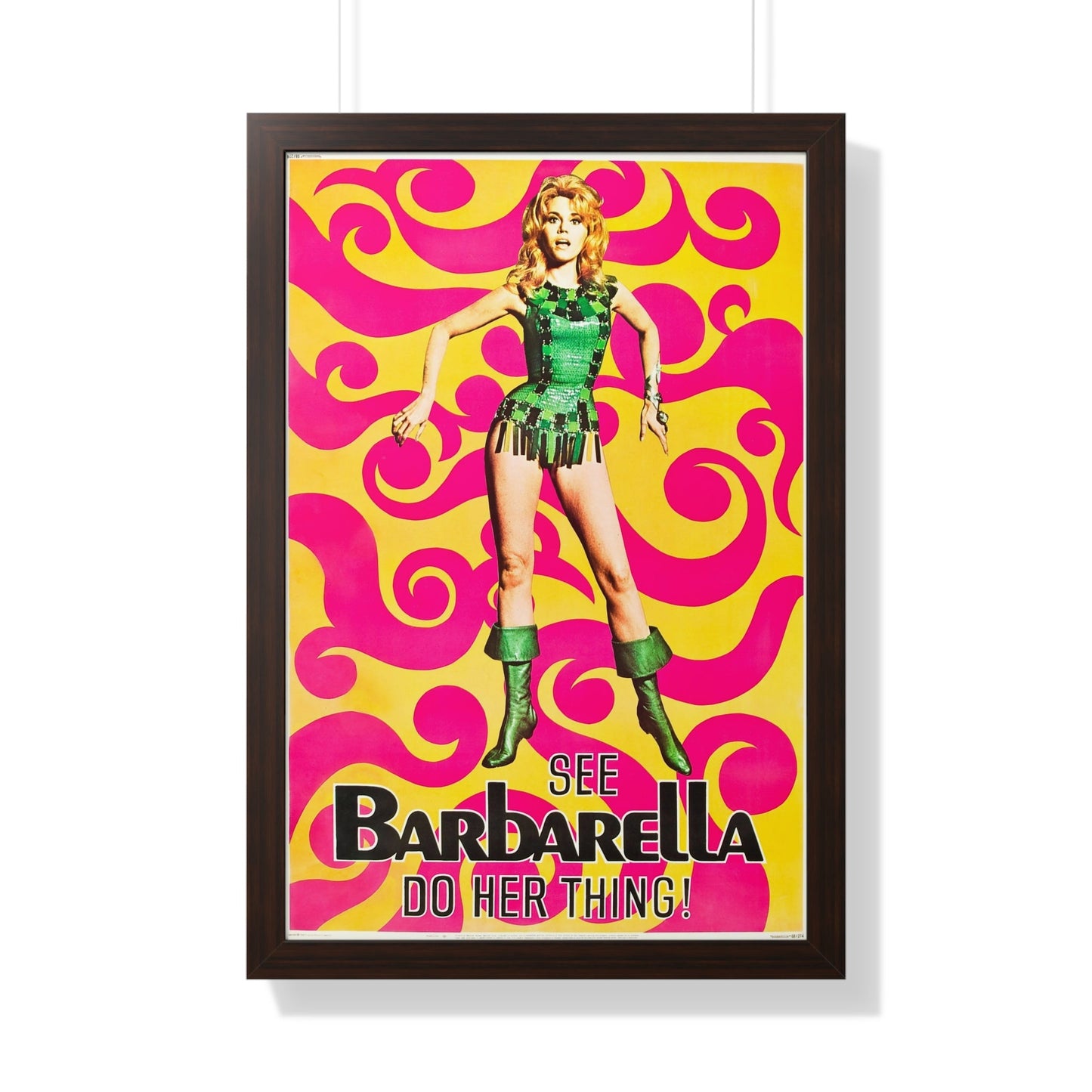 BARBARELLA (2) 1968 - Framed Movie Poster-20" x 30"-The Sticker Space