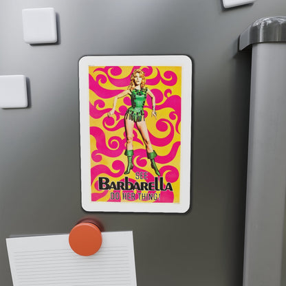 BARBARELLA (2) 1968 Movie Poster - Die-Cut Magnet-The Sticker Space