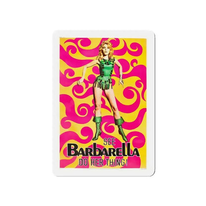 BARBARELLA (2) 1968 Movie Poster - Refrigerator Magnet - The Sticker Space