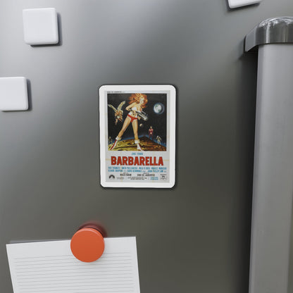 BARBARELLA (ITALIAN) 1968 Movie Poster - Die-Cut Magnet-The Sticker Space