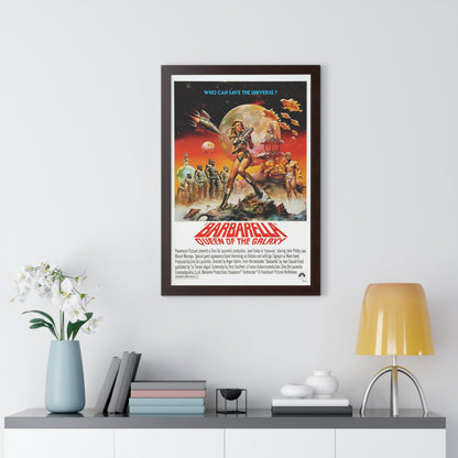 BARBARELLA - QUEEN OF THE GALAXY 1968 - Framed Movie Poster-The Sticker Space