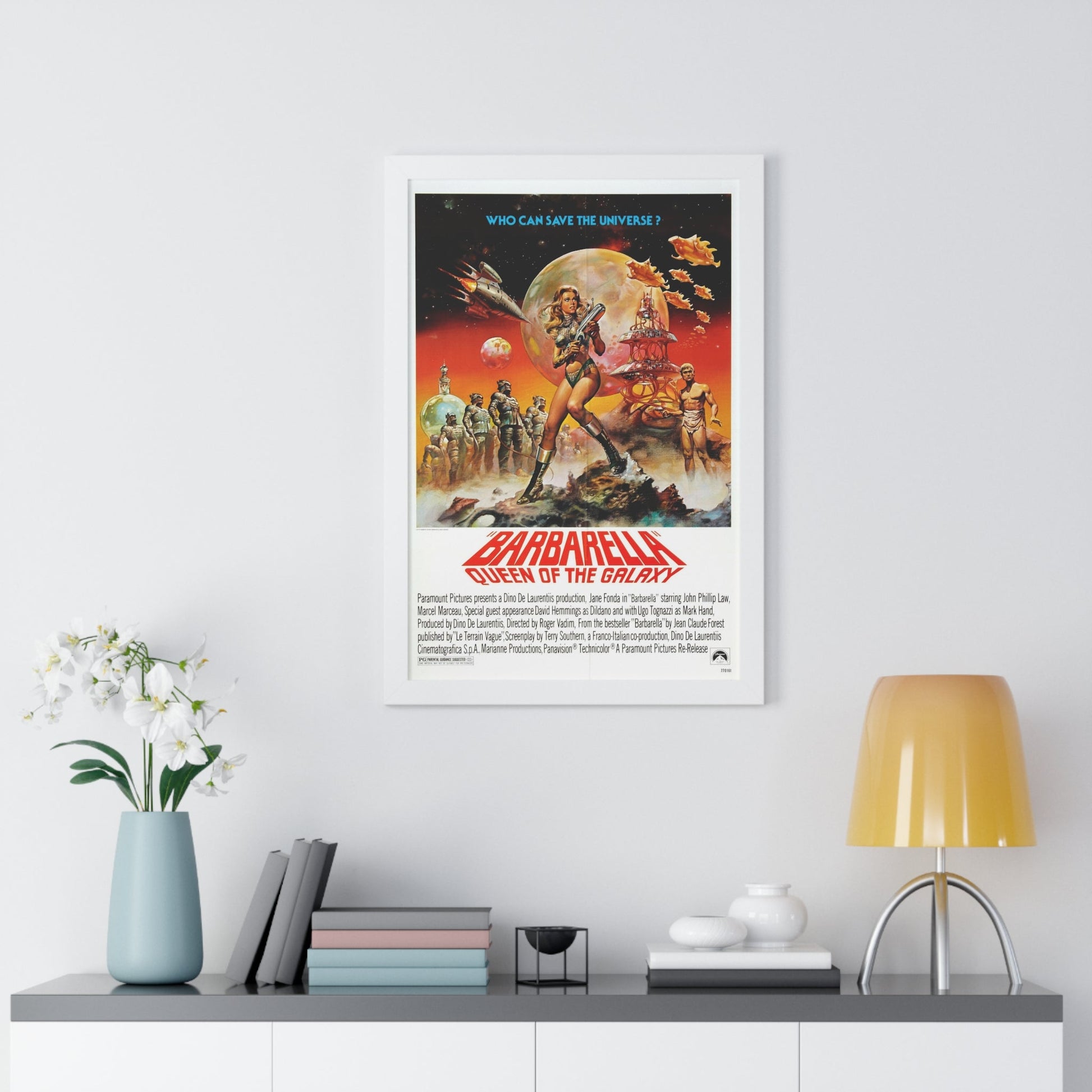 BARBARELLA - QUEEN OF THE GALAXY 1968 - Framed Movie Poster-The Sticker Space