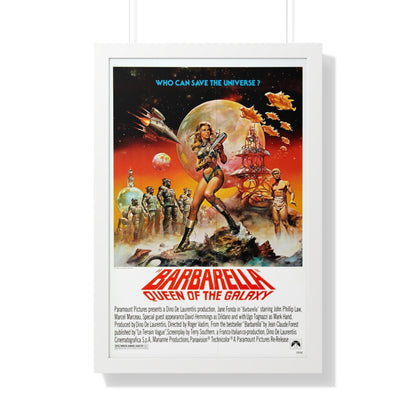 BARBARELLA - QUEEN OF THE GALAXY 1968 - Framed Movie Poster-20" x 30"-The Sticker Space