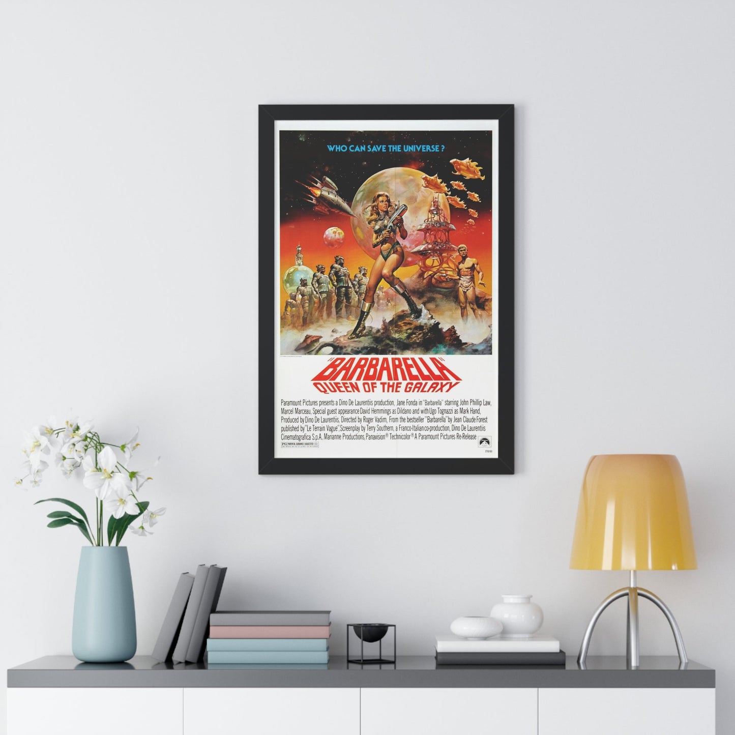 BARBARELLA - QUEEN OF THE GALAXY 1968 - Framed Movie Poster-The Sticker Space