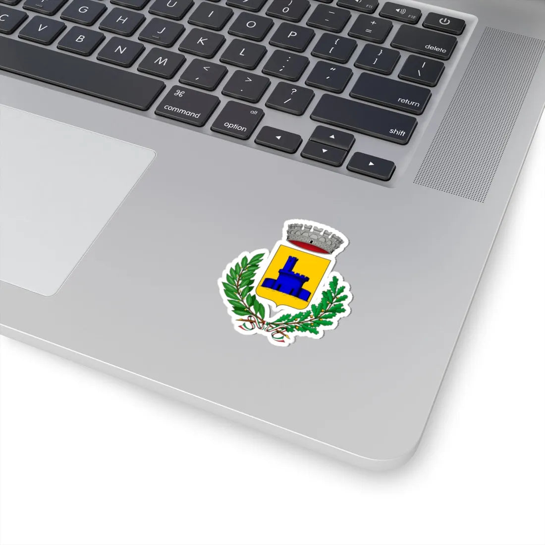 Barbaresco Italia-Stemma (Italy) (Coat of Arms) STICKER Vinyl Kiss-Cut Decal - The Sticker Space