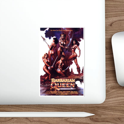 Barbarian Queen 1985 Movie Poster STICKER Vinyl Die-Cut Decal-The Sticker Space