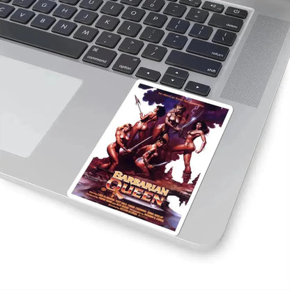 Barbarian Queen 1985 Movie Poster - STICKER Vinyl Kiss-Cut Decal - The Sticker Space