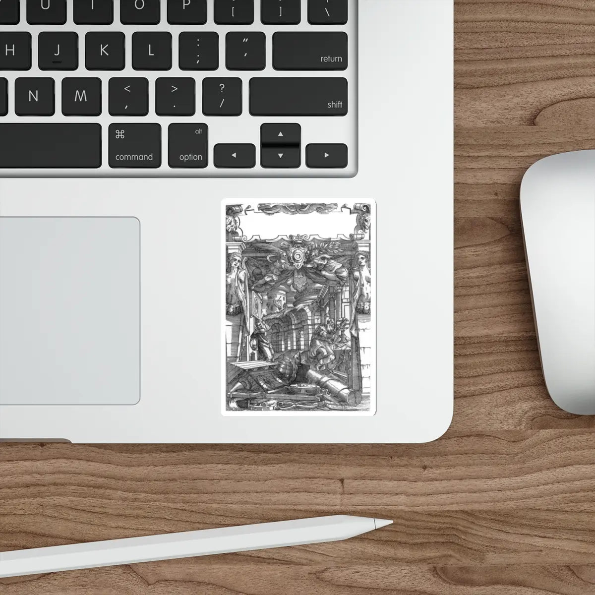 SKU:35558180593445308583 Sticker types:White Shape:Die-Cut Sizes:4" × 4"