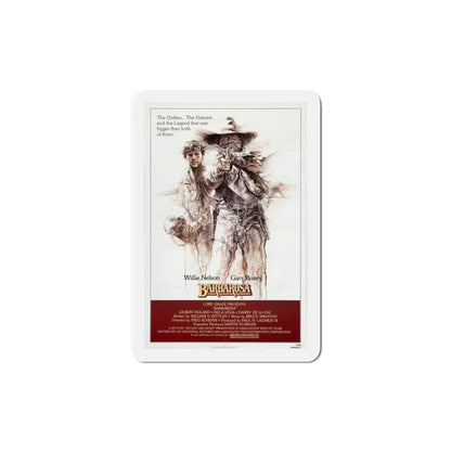 Barbarosa 1982 Movie Poster Refrigerator Magnet 4 Inch - The Sticker Space