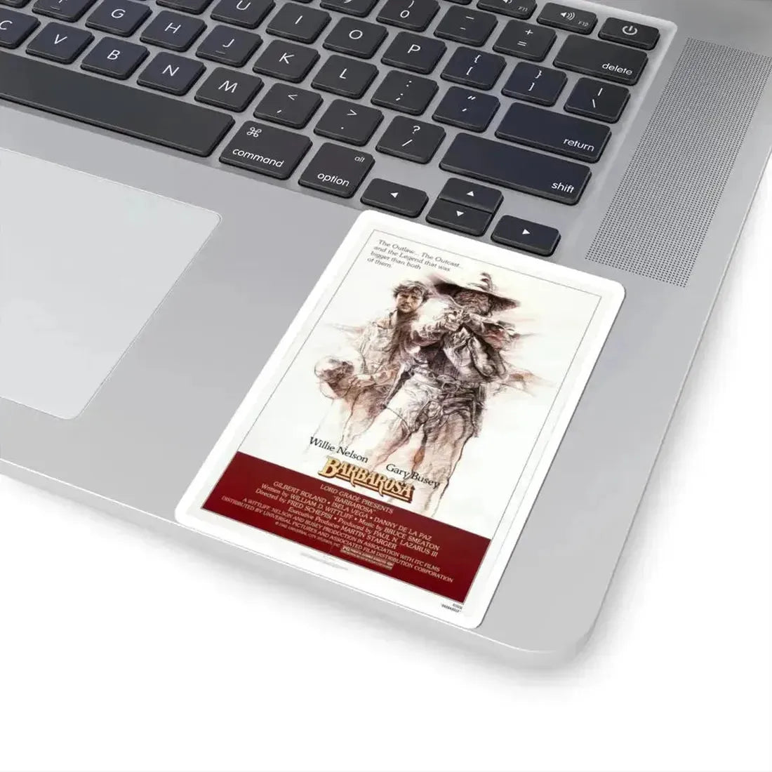 Barbarosa 1982 Movie Poster - STICKER Vinyl Kiss-Cut Decal - The Sticker Space