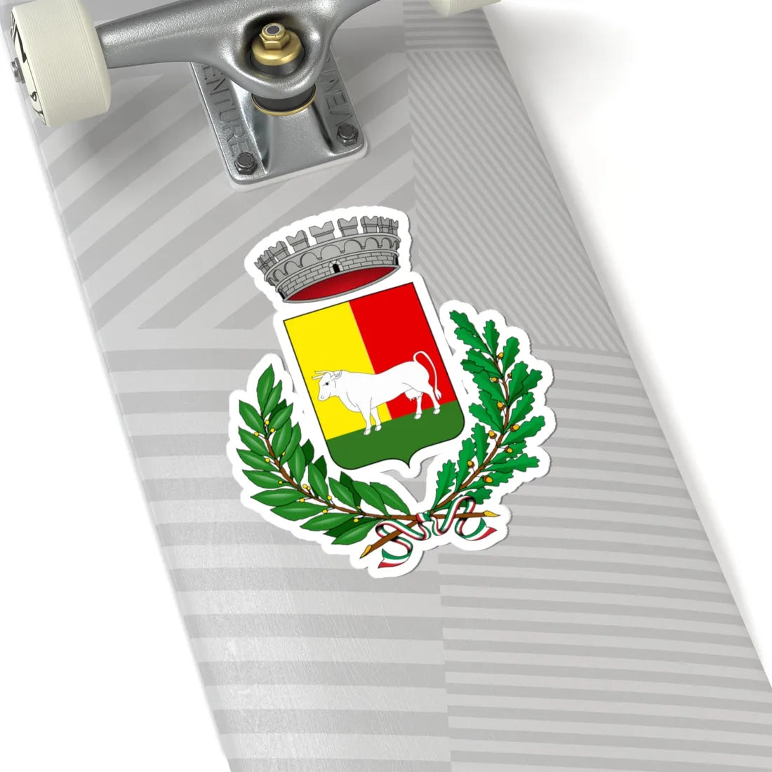 Barbata-Stemma (Italy) (Coat of Arms) STICKER Vinyl Kiss-Cut Decal - The Sticker Space
