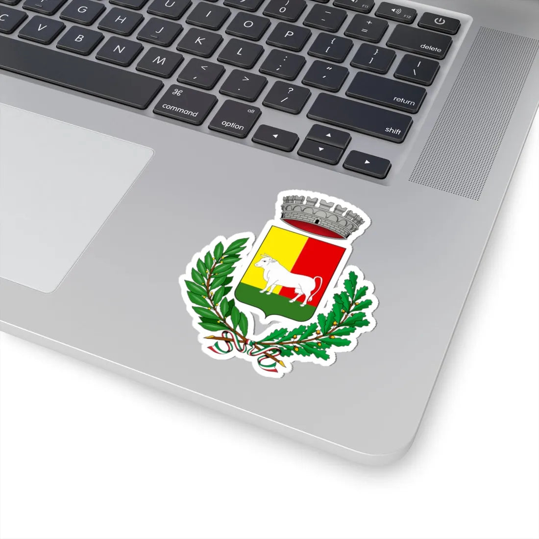 Barbata-Stemma (Italy) (Coat of Arms) STICKER Vinyl Kiss-Cut Decal - The Sticker Space